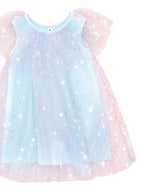 Daisy Seashell Tulle Flutter Dress - Sea Rainbow