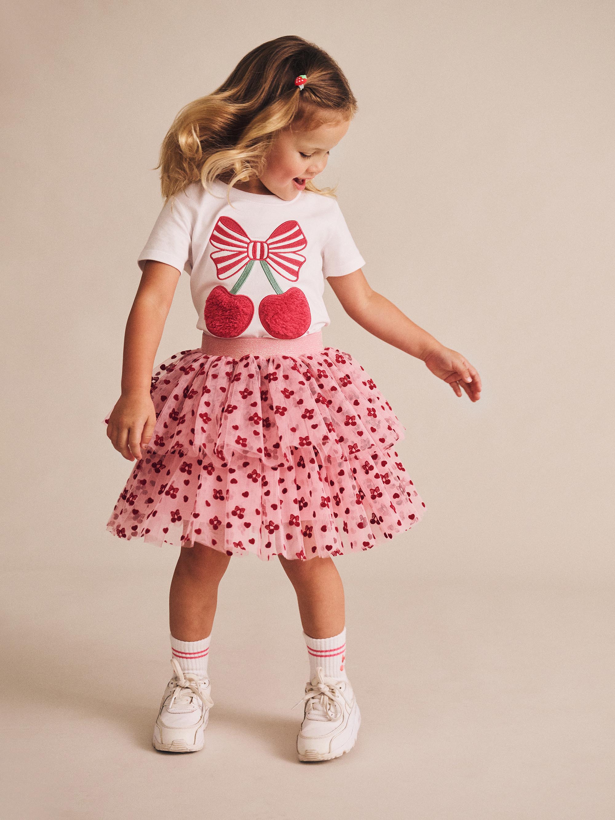 Huxbaby Cherry Pie Tulle Skirt