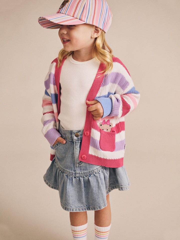 Huxbaby Dreamy Denim Frilly Skirt
