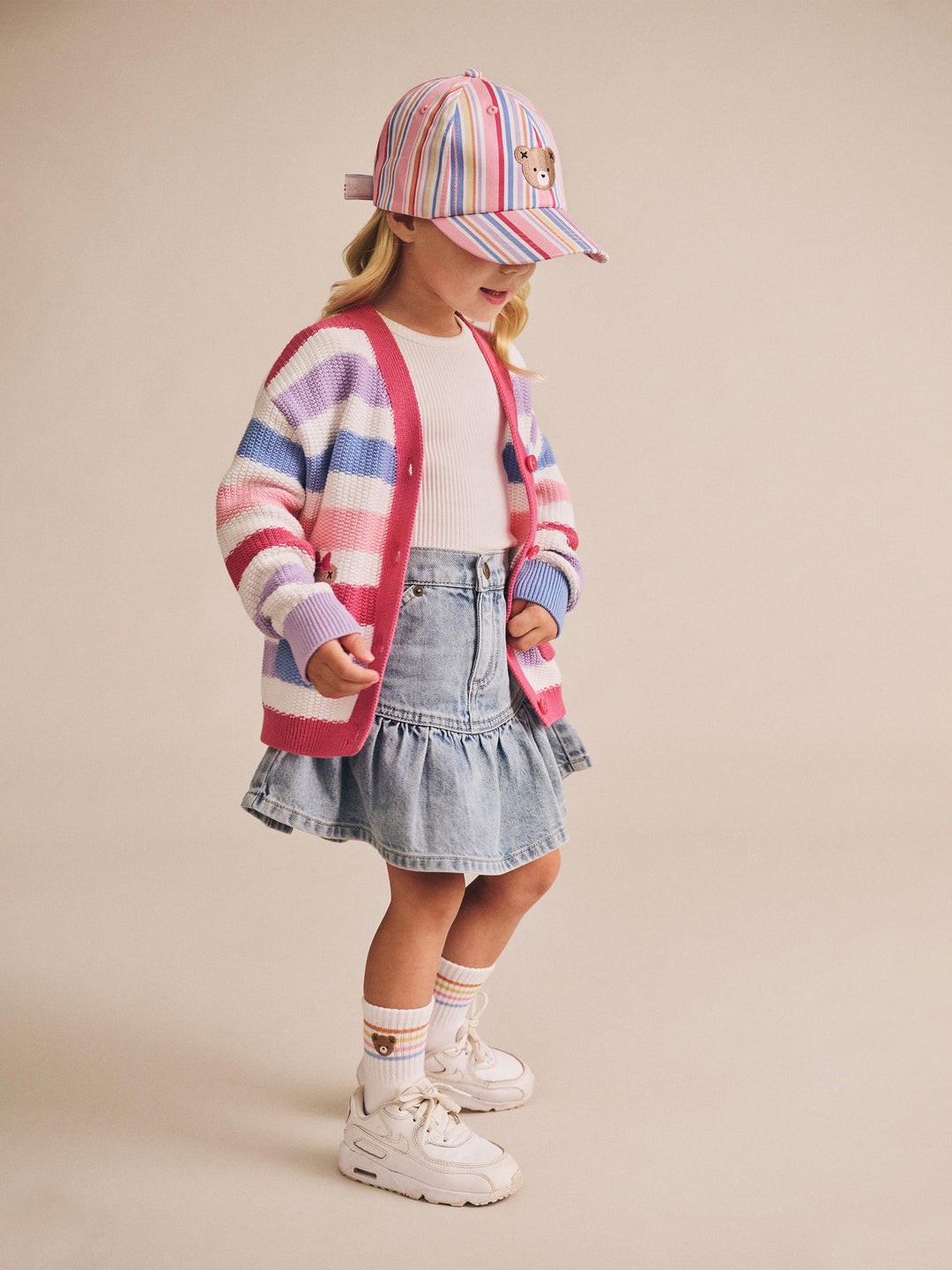 Huxbaby Dreamy Denim Frilly Skirt
