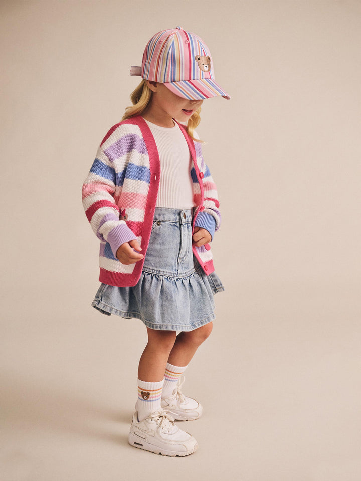 Huxbaby Dreamy Denim Frilly Skirt