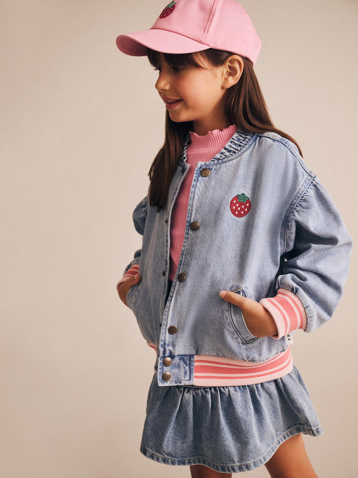 Huxbaby Dreamy Denim Frilly Skirt