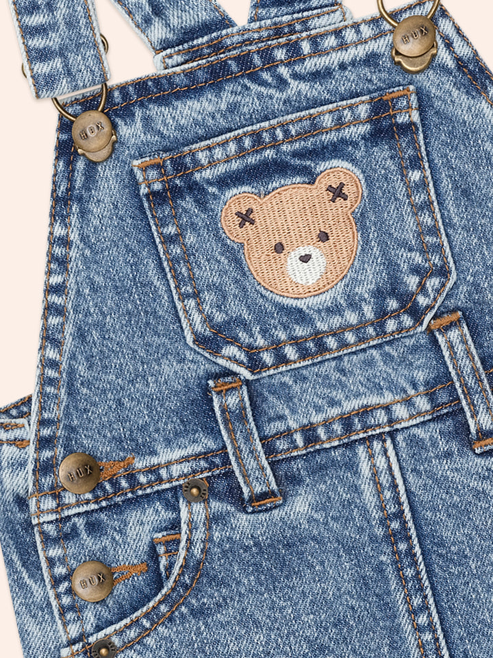Huxbaby Dreamy Denim Pinafore