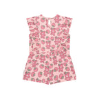 Berry Bear Frill Playsuit - Candy