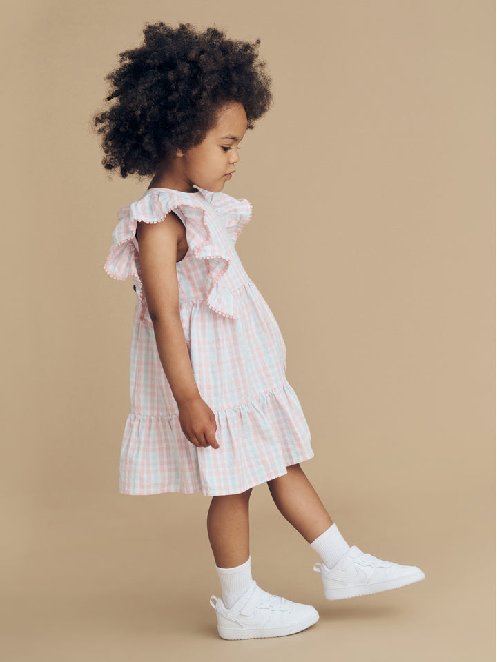 Huxbaby Jewel Check Dress