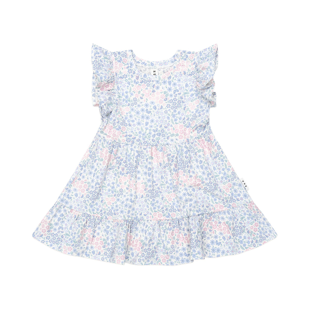 Huxbaby Flower Garden Tier Dress