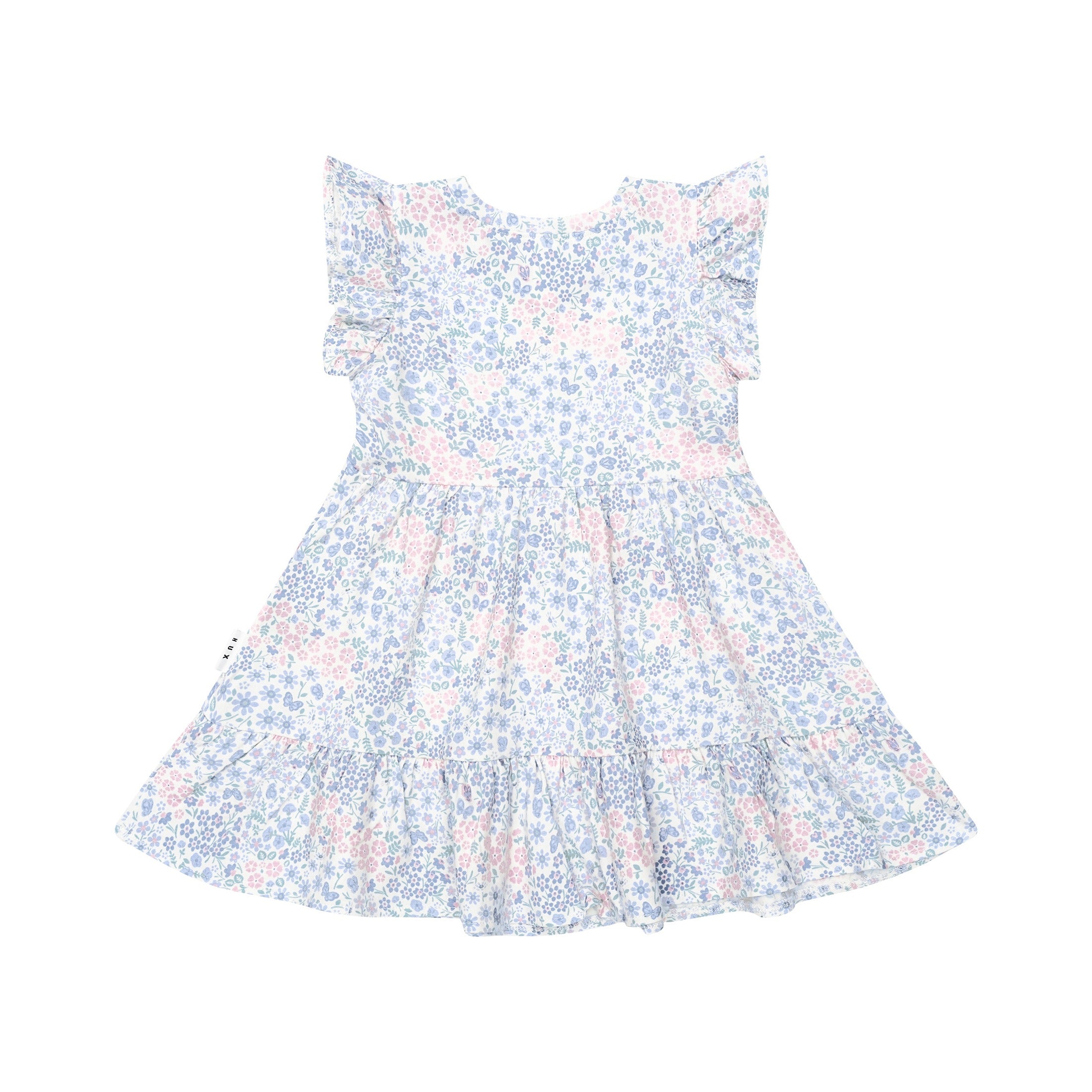 Huxbaby Flower Garden Tier Dress