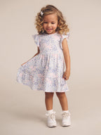 Huxbaby Flower Garden Tier Dress