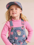 Dreamy Denim Hearts Pinafore