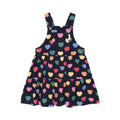 Multi Hearts Cord Pinafore