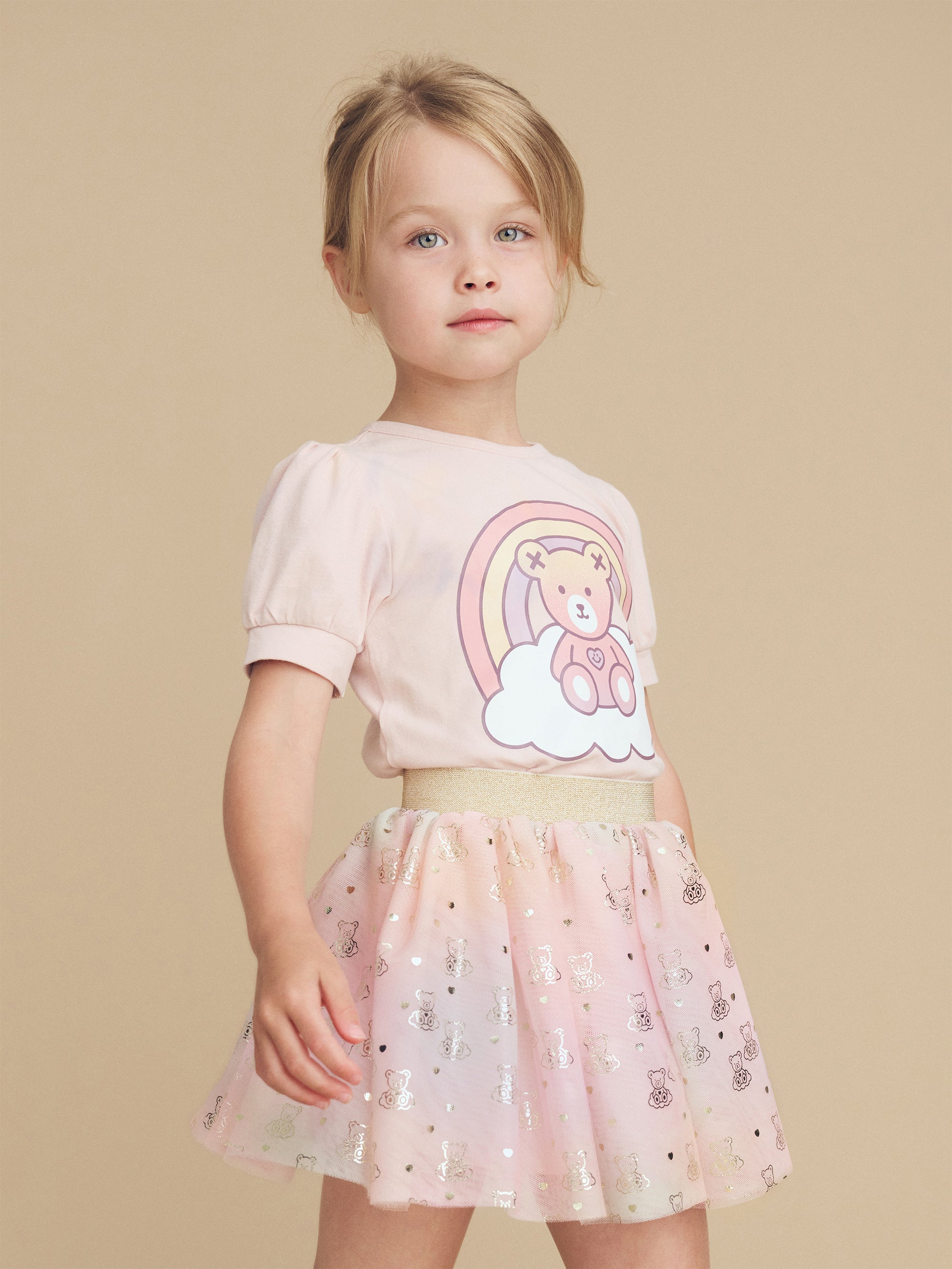 Huxbaby Cloud Bear Tulle Skirt