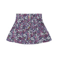 Midnight Flower Garden Cord Skirt