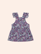 Huxbaby Midnight Flower Garden Overall Dress