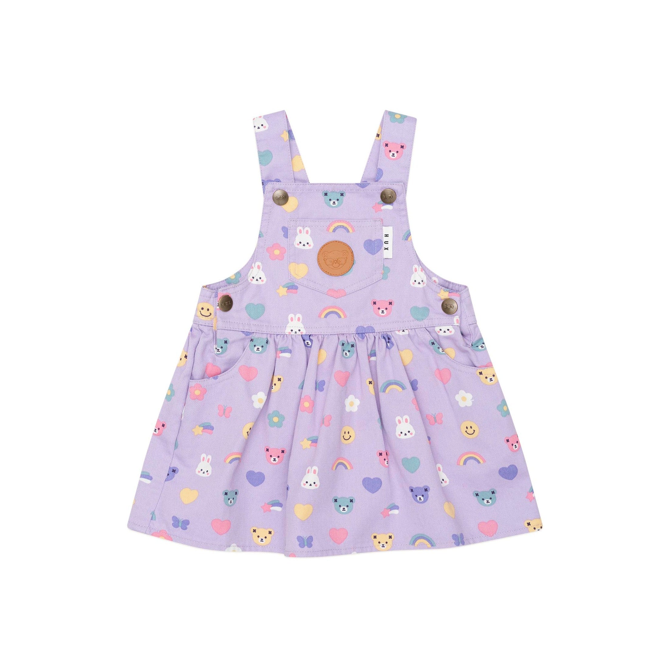 Huxbaby Hux Emoji Pinafore