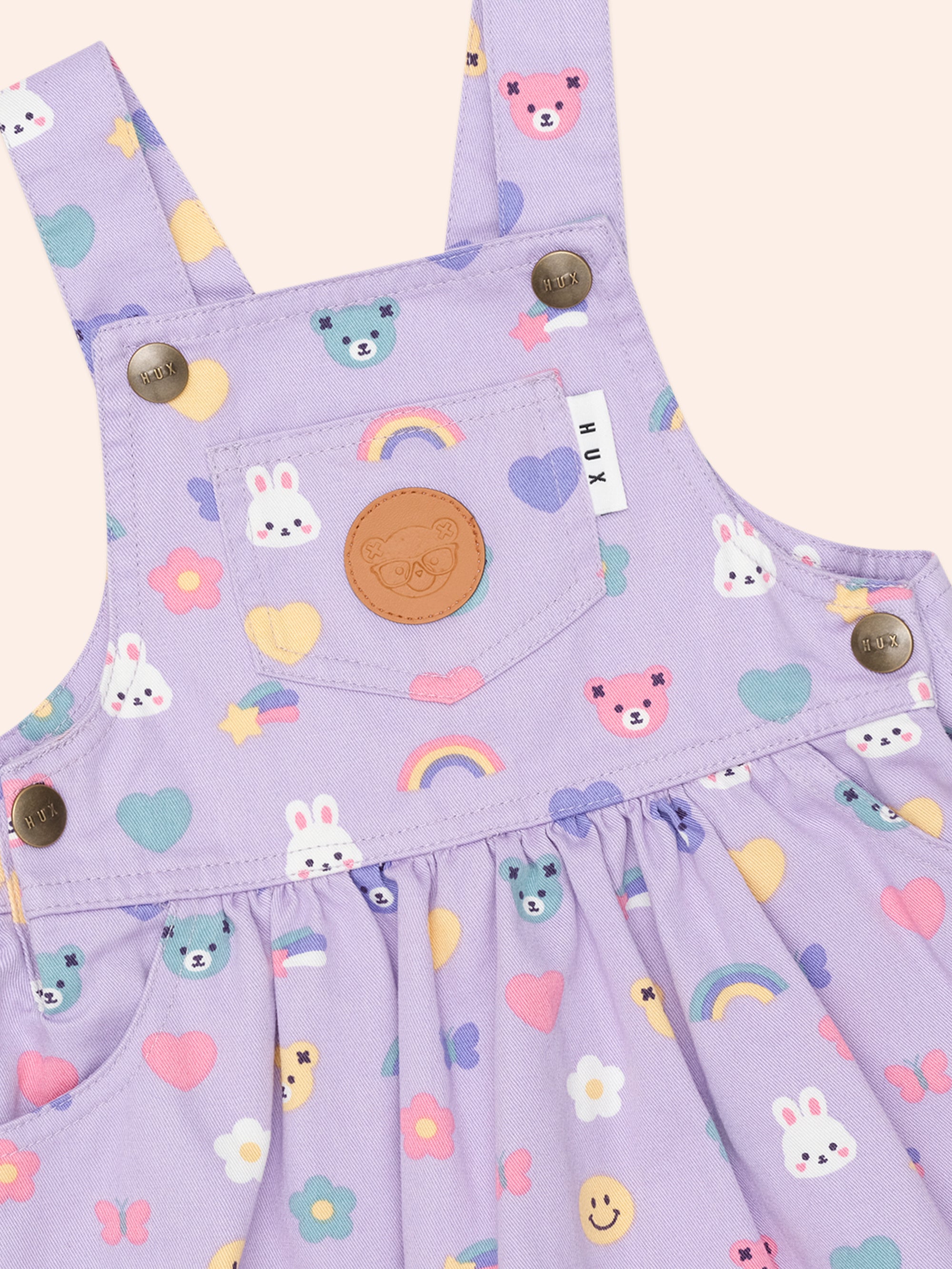 Huxbaby Hux Emoji Pinafore