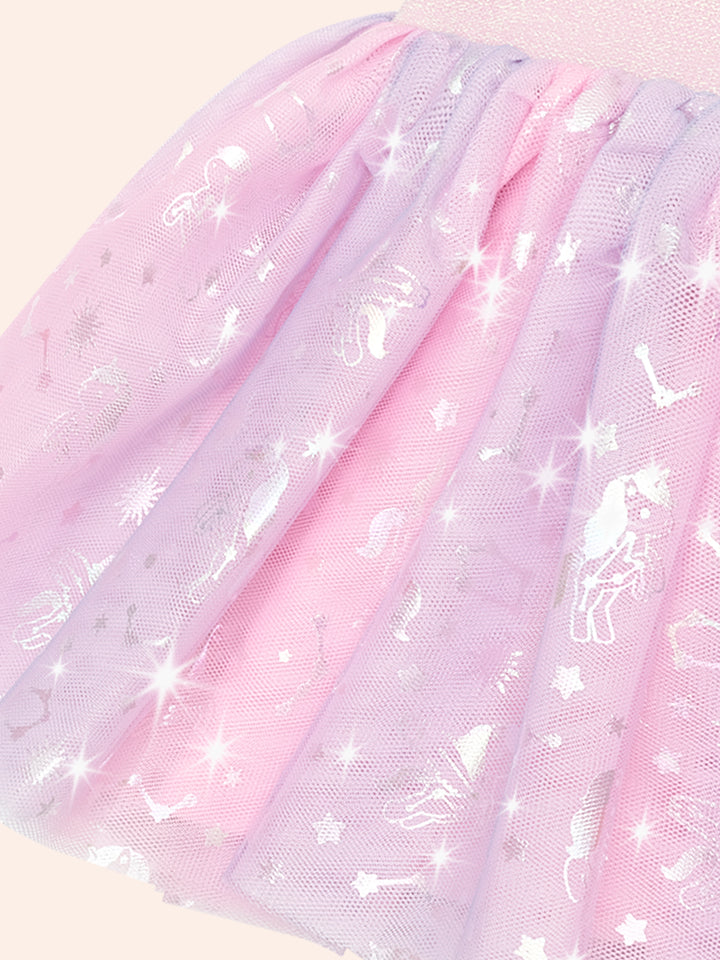 Huxbaby Cosmic Unicorn Tulle Skirt
