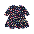 Multi Hearts Cord Dress