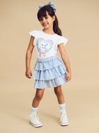 Broderie Frill Skirt