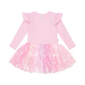 Cosmic Unicorn Ballet Rib Dress