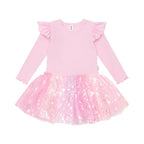 Huxbaby Cosmic Unicorn Ballet Rib Dress
