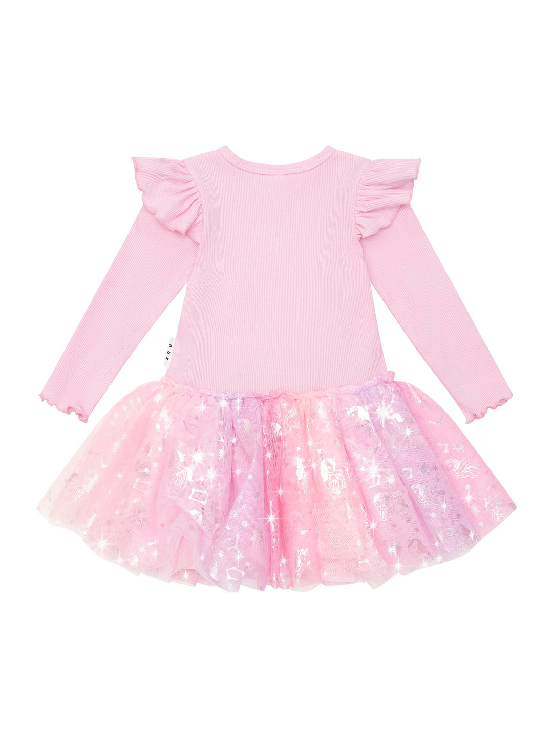 Huxbaby Cosmic Unicorn Ballet Rib Dress