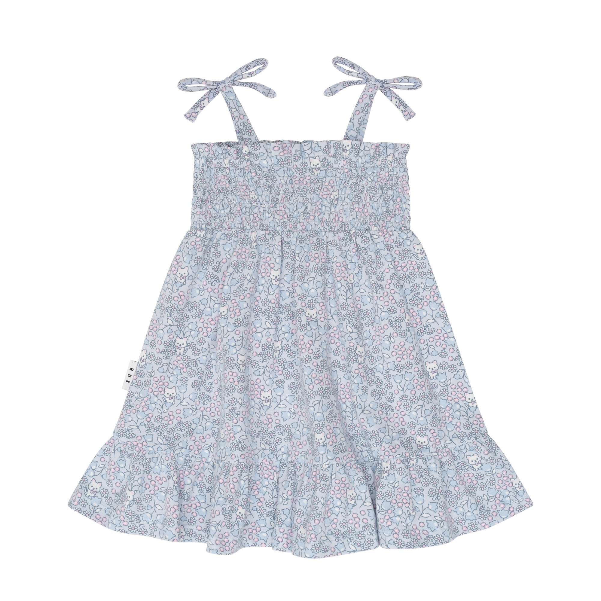 Bluebell Floral Shirred Dress