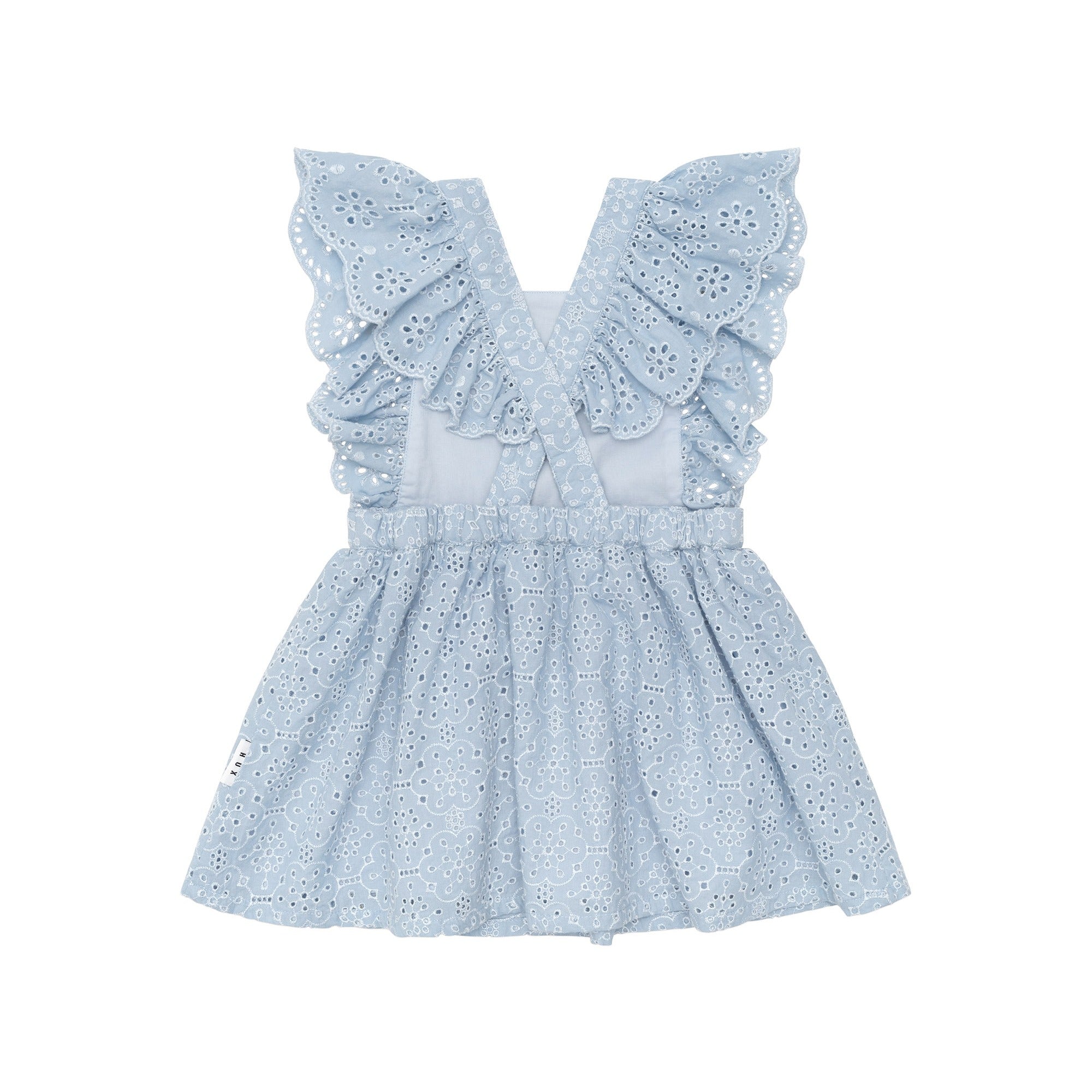 Broderie Ruffle Dress