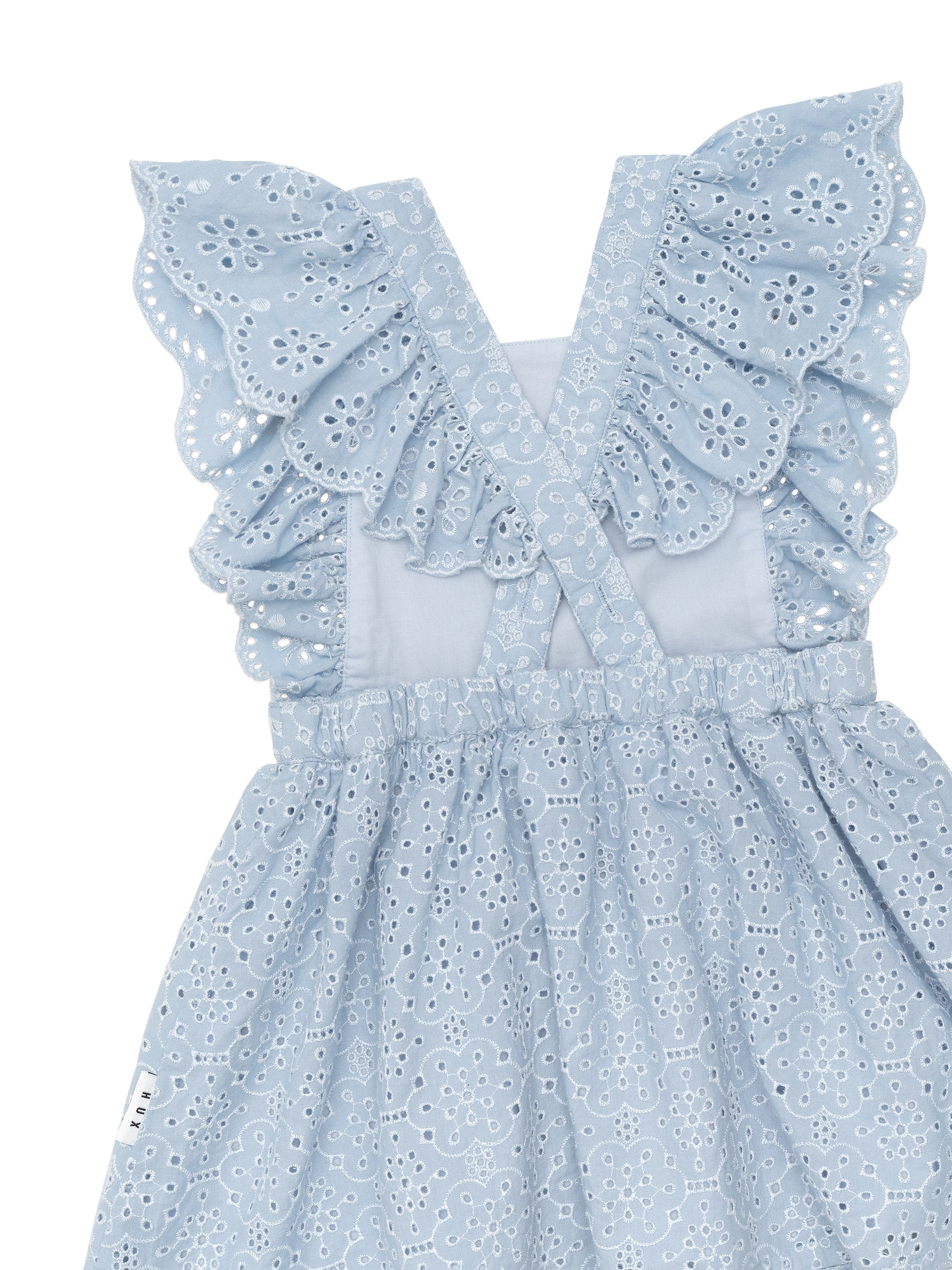Broderie Ruffle Dress