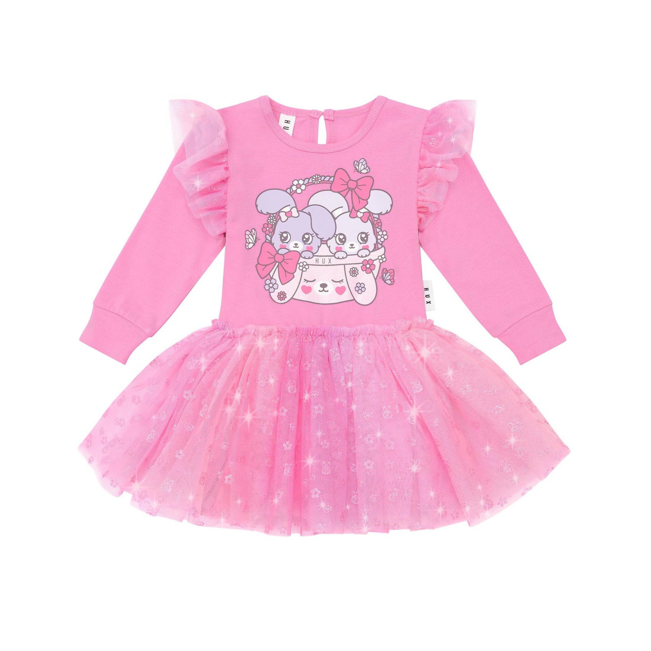 Huxbaby Bunny Basket Ballet Dress
