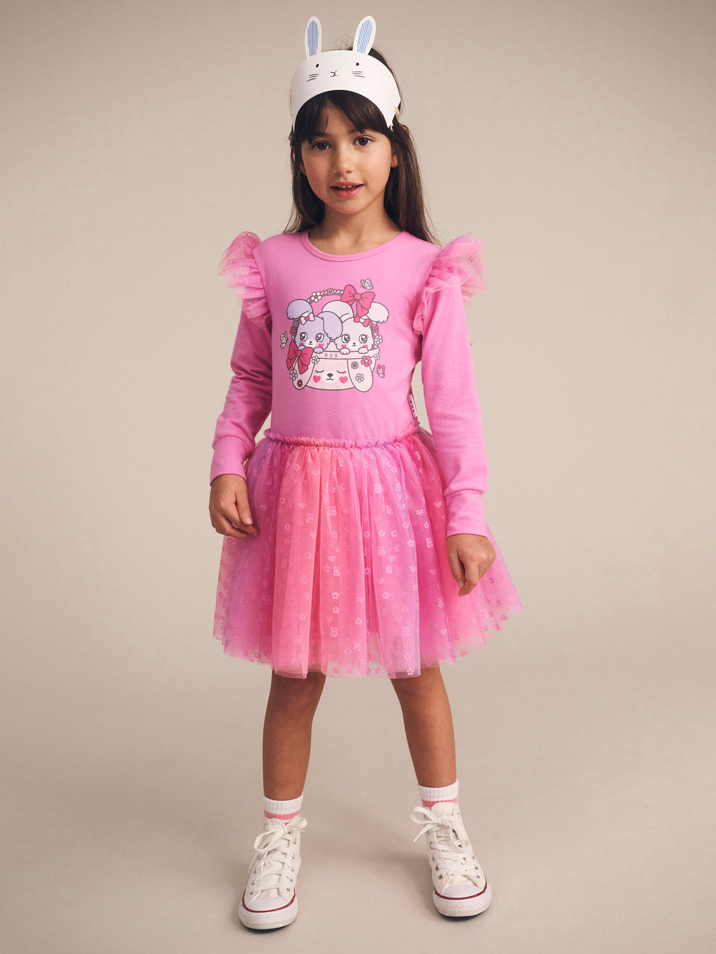 Huxbaby Bunny Basket Ballet Dress
