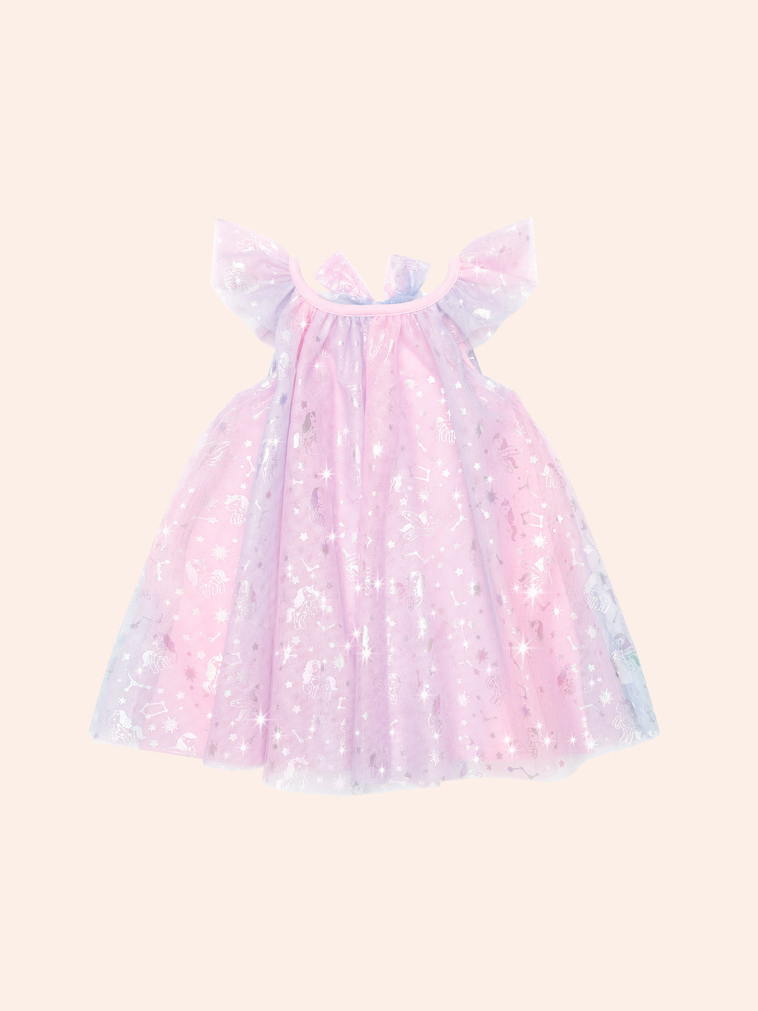 Huxbaby Cosmic Unicorn Frill Tulle Dress