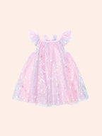 Huxbaby Cosmic Unicorn Frill Tulle Dress