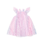 Huxbaby Cosmic Unicorn Frill Tulle Dress