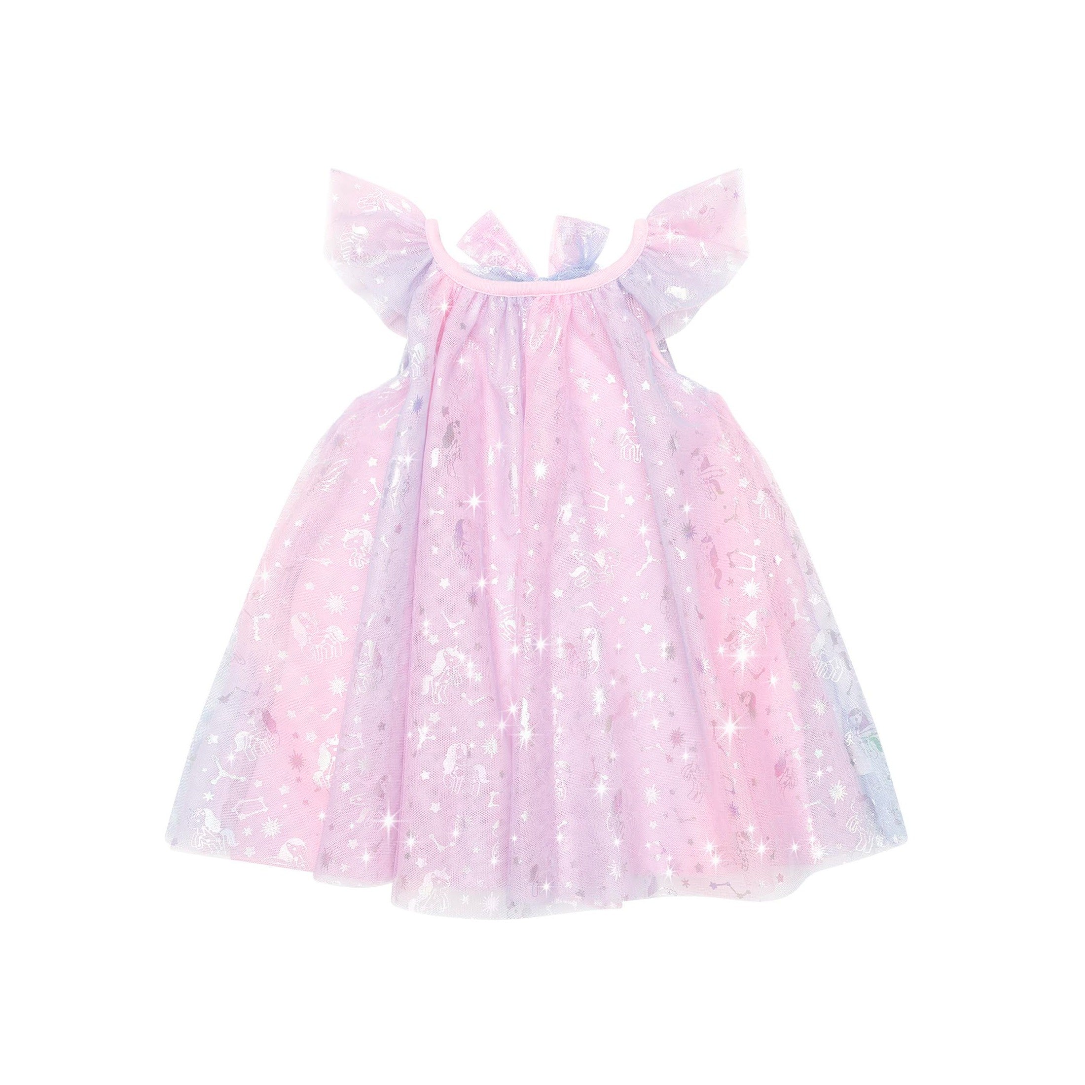 Huxbaby Cosmic Unicorn Frill Tulle Dress