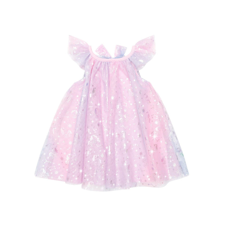 Huxbaby Cosmic Unicorn Frill Tulle Dress