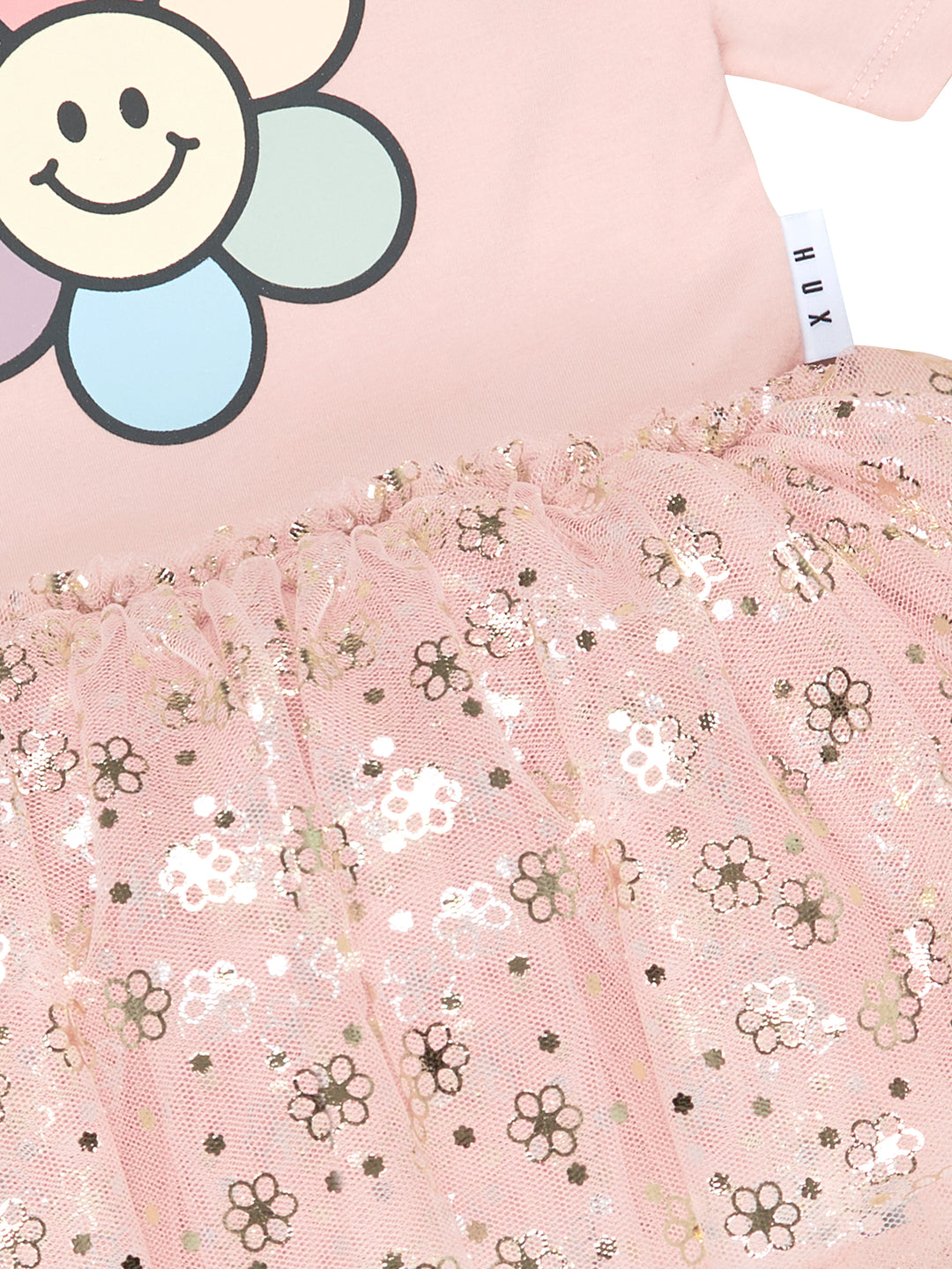 Huxbaby Daisy Ballet Dress - Rose Petal