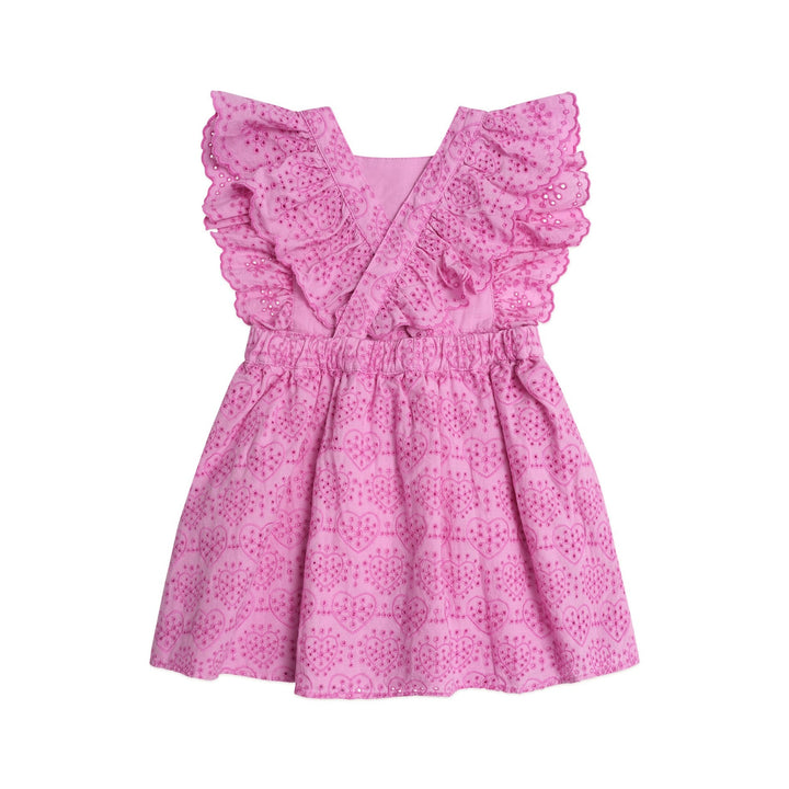 Huxbaby Frilly Broderie Pinafore Dress