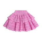 Tiered Broderie Skirt