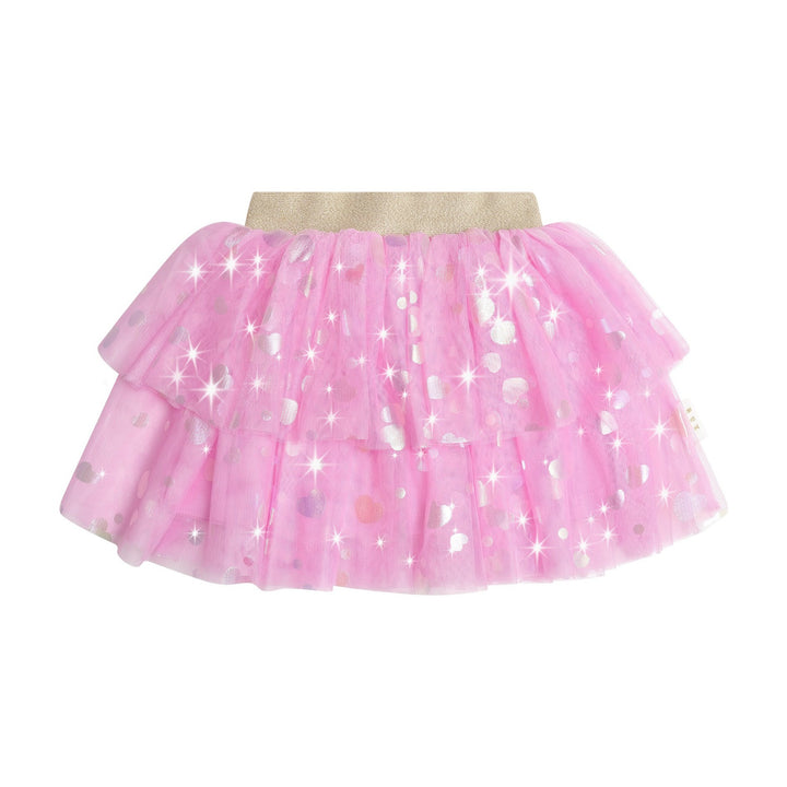 Huxbaby Party Hearts Tiered Tulle Skirt