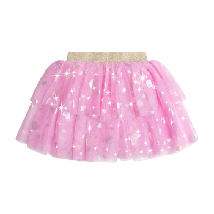 Huxbaby Party Hearts Tiered Tulle Skirt