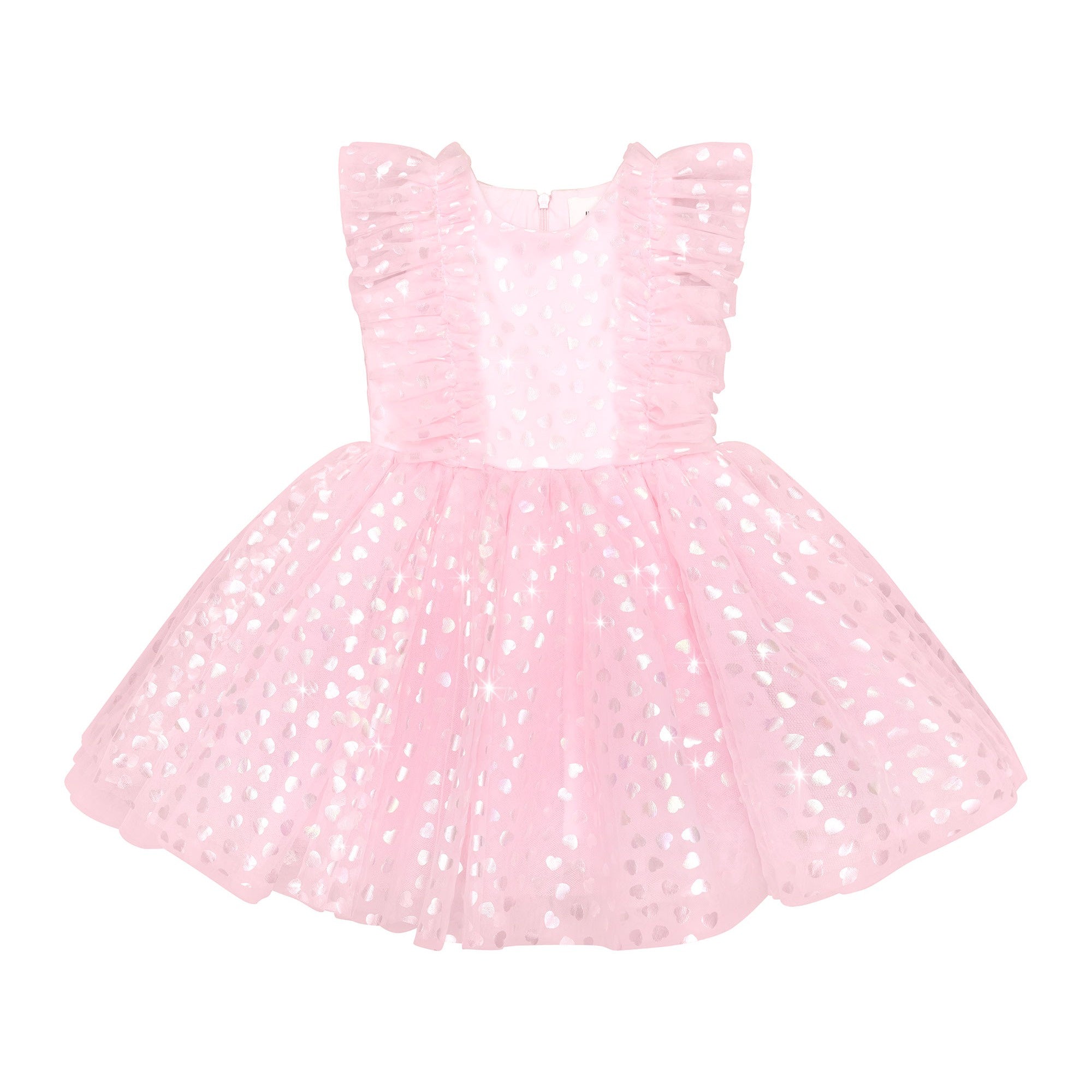 Princess Glitter Hearts Dress