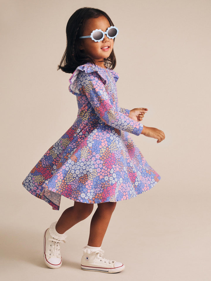 Huxbaby Floral Bloom Twirly Dress