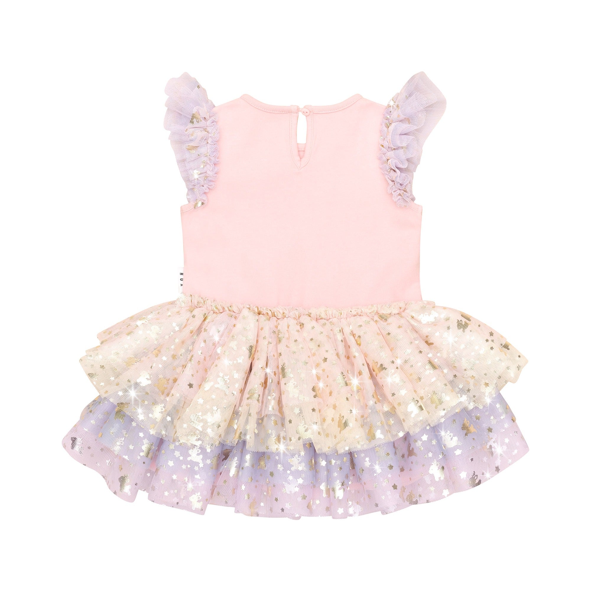 Huxbaby Reindeer Friends Tulle Dress - Candy