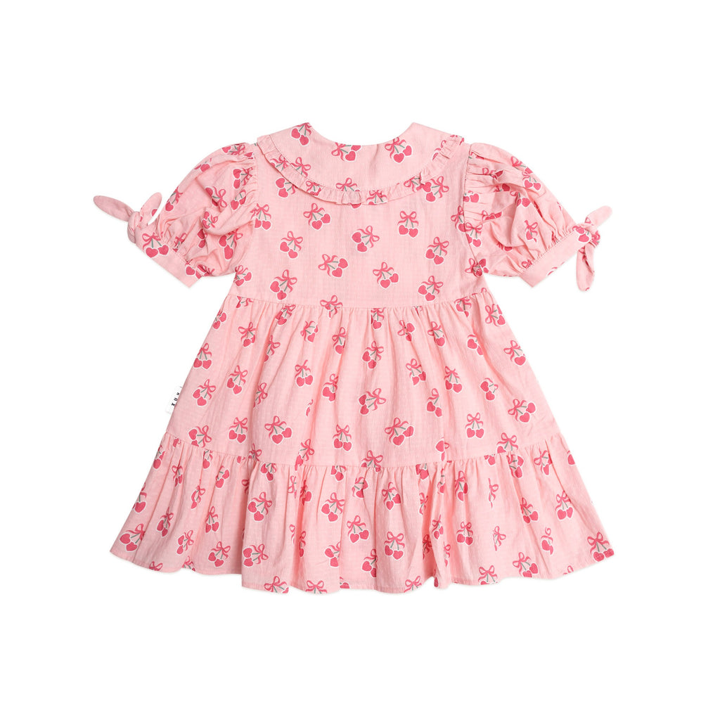 Huxbaby Cherry Pie Tiered Smock Dress
