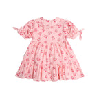 Cherry Pie Tiered Smock Dress
