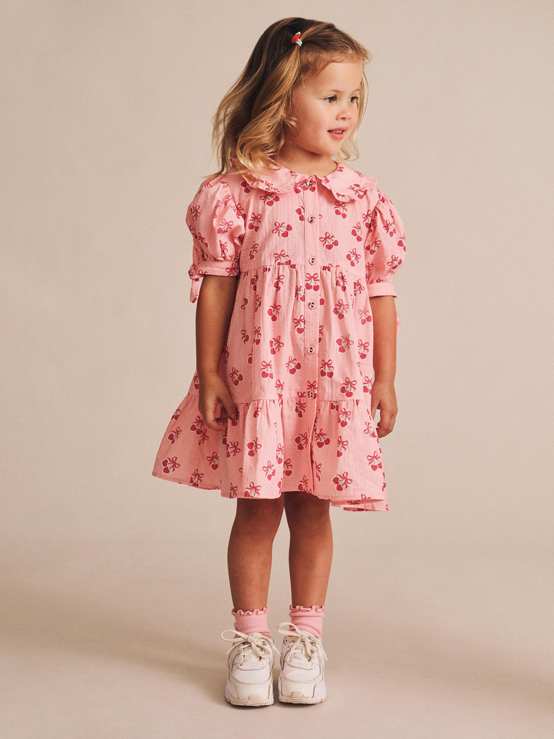 Huxbaby Cherry Pie Tiered Smock Dress