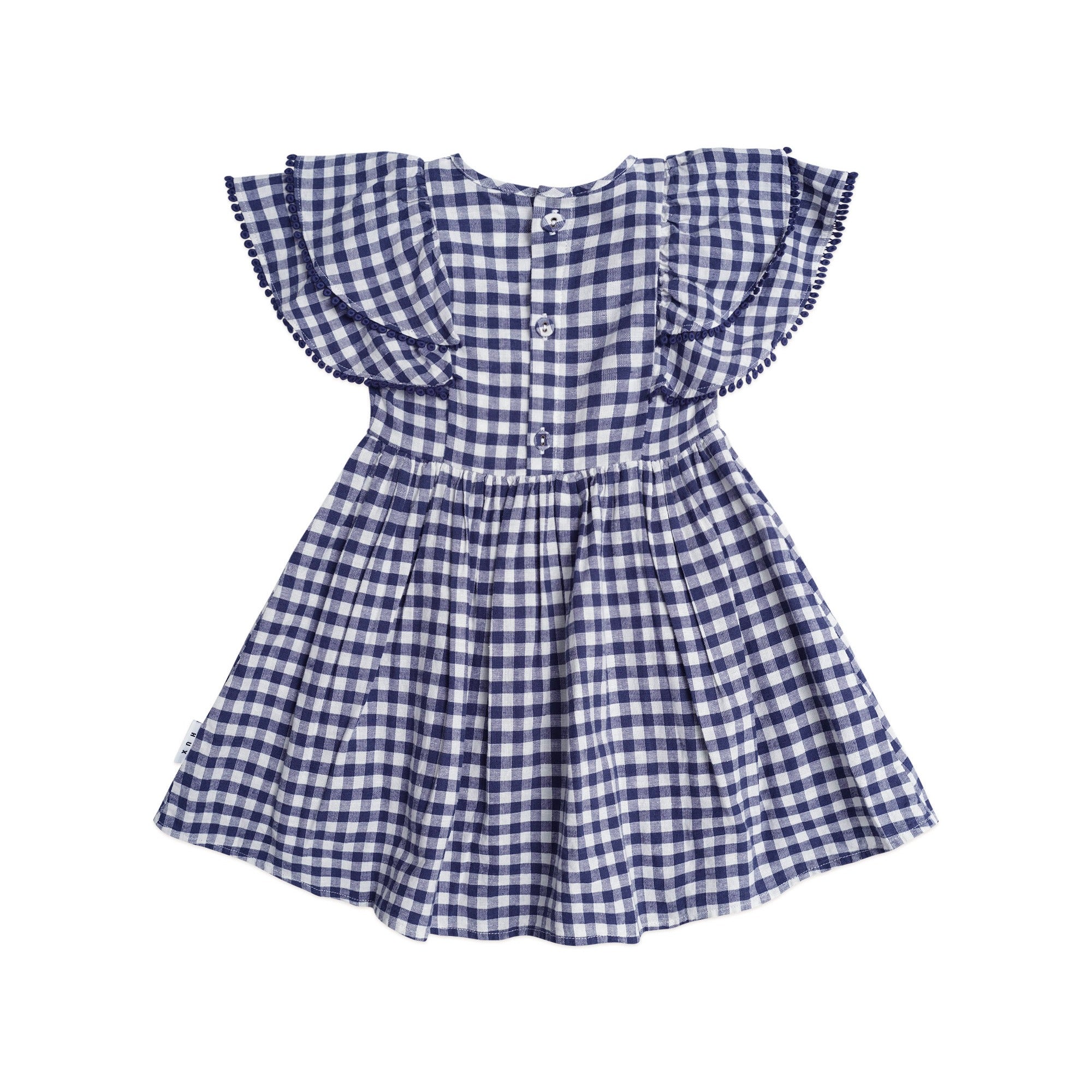 Huxbaby Cherry Pie Frill Dress Check