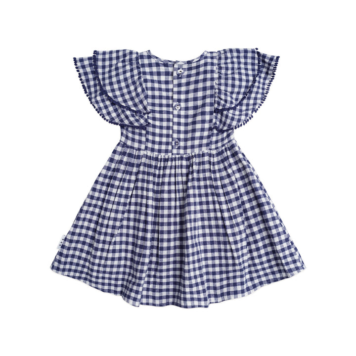 Huxbaby Cherry Pie Frill Dress Check