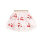 Sequin Cherry Pie Tulle Skirt