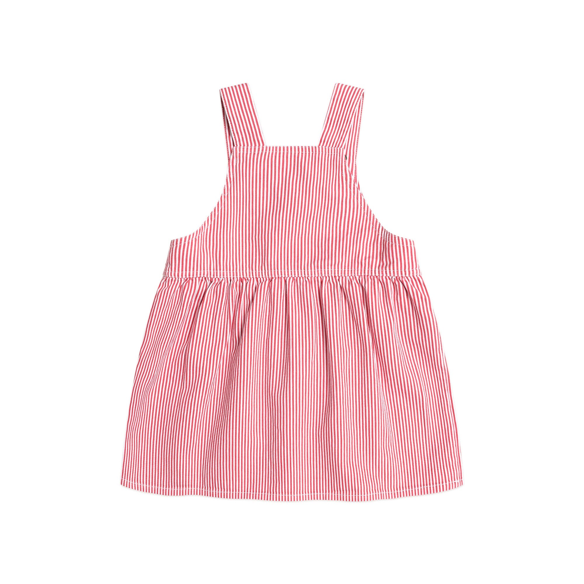 Huxbaby Chill Red Stripe Pinafore Dress